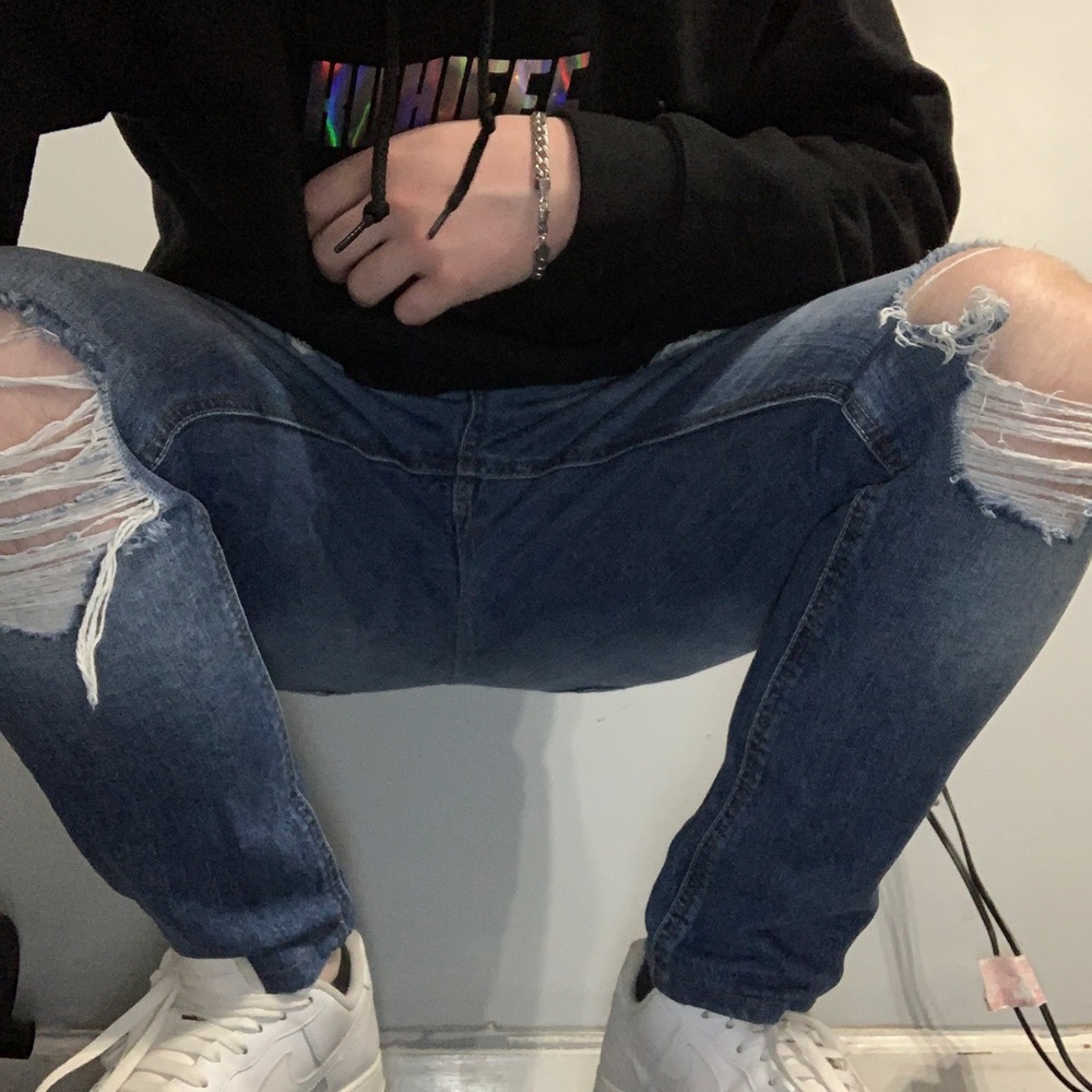 Zara Man Ripped Jeans - Picture 5 of 8